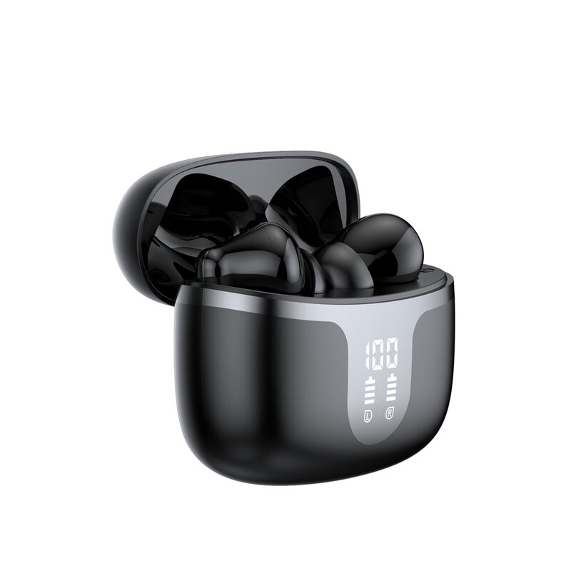 TWS Earphones Manufacturer - Mini In-Ear LED Display IPX5 Waterproof Touch Control Digital Noise Cancelling