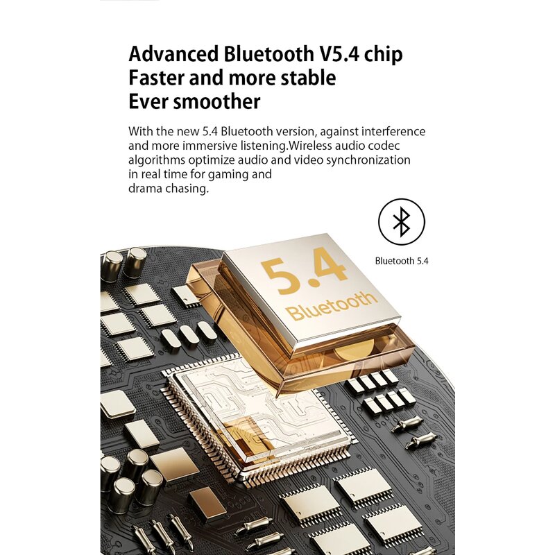 Gaming Earbuds Manufacturer - S71 High Quality Wireless Low Latency Color Display Smart Translator