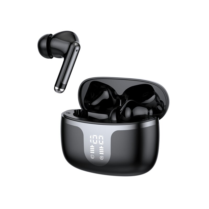 TWS Earphones Manufacturer - Mini In-Ear LED Display IPX5 Waterproof Touch Control Digital Noise Cancelling