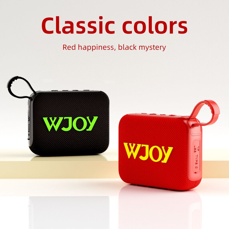 Portable Speakers Manufacturer - WJOY IP67 Rated Waterproof Easy Carrying Lanyard Design for Music