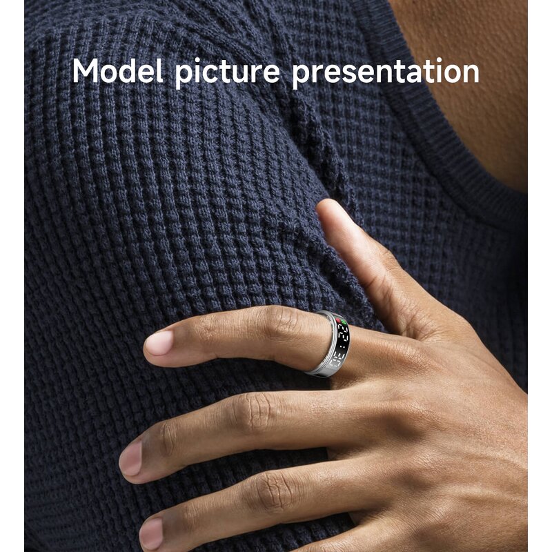 Smart Ring Manufacturer - Advanced Touch Screen Stainless Steel Magnetic 0-50℃ 2H Fast Charging App Control