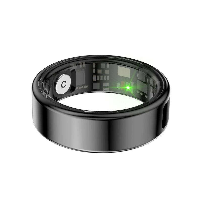 Smart Ring Manufacturer - Wholesale Android App-Controlled Blood Oxygen Heart Rate Sleep Body Temperature with Steel Case