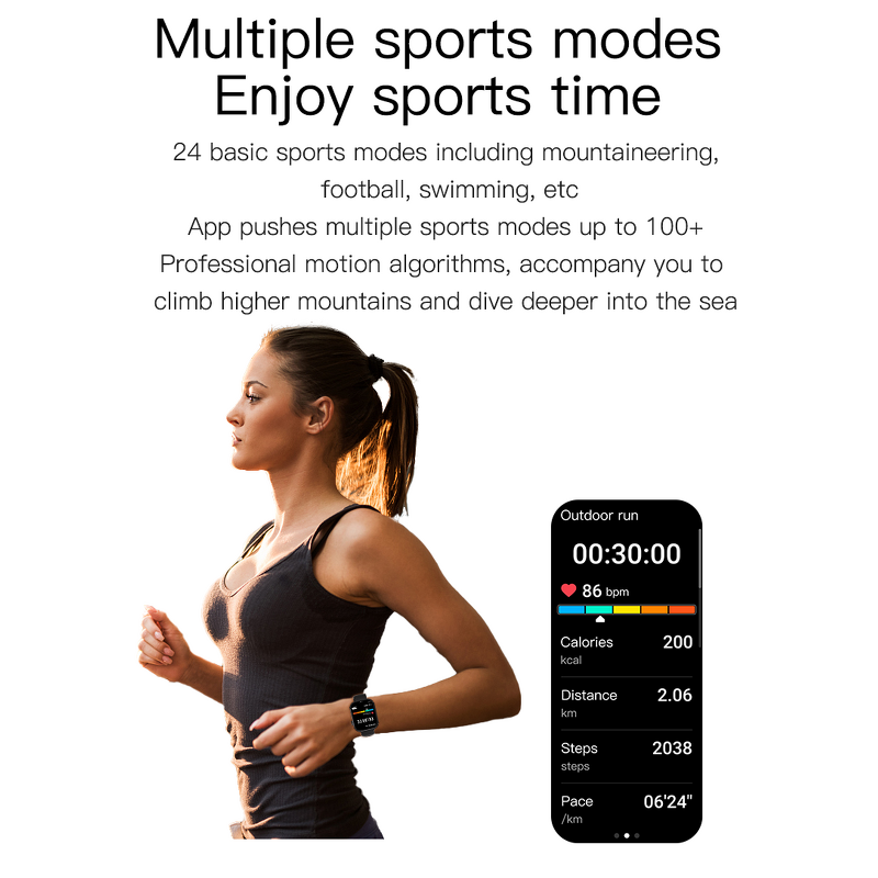 Smart Bracelet Manufacturer - Exquisite Fashion 24-hour Real-time Heart Rate AMOLED Call Reminder IP68 Activity Tracker