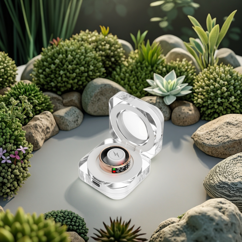 Fitness Tracker Ring Manufacturer - Sleek Design Smart with Advanced Health App Control Touch Durable Steel