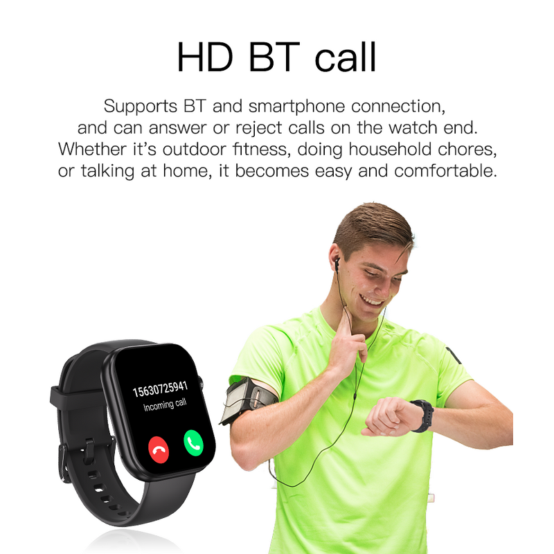 Smart Bracelet Manufacturer - Exquisite Fashion 24-hour Real-time Heart Rate AMOLED Call Reminder IP68 Activity Tracker