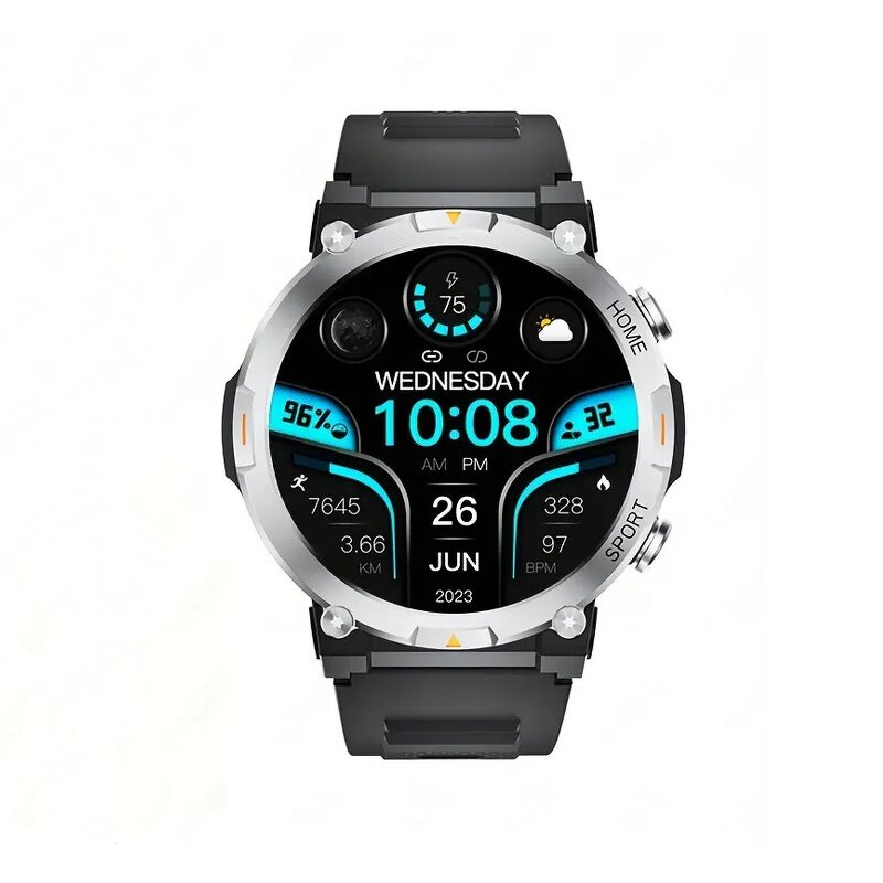 Smart Watch Manufacturer - IP68 Waterproof AMOLED Blood Pressure Bluetooth Call Chronograph Sport Sleep Alarm
