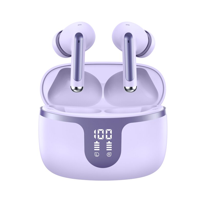 TWS Earphones Manufacturer - Mini In-Ear LED Display IPX5 Waterproof Touch Control Digital Noise Cancelling