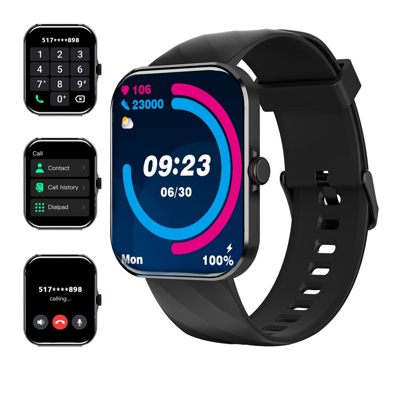 Smart Watch Manufacturer - Factory Fashion Waterproof AMOLED Fitness Metal Bracelet Multi-Sport Heart Rate Chronograph Call