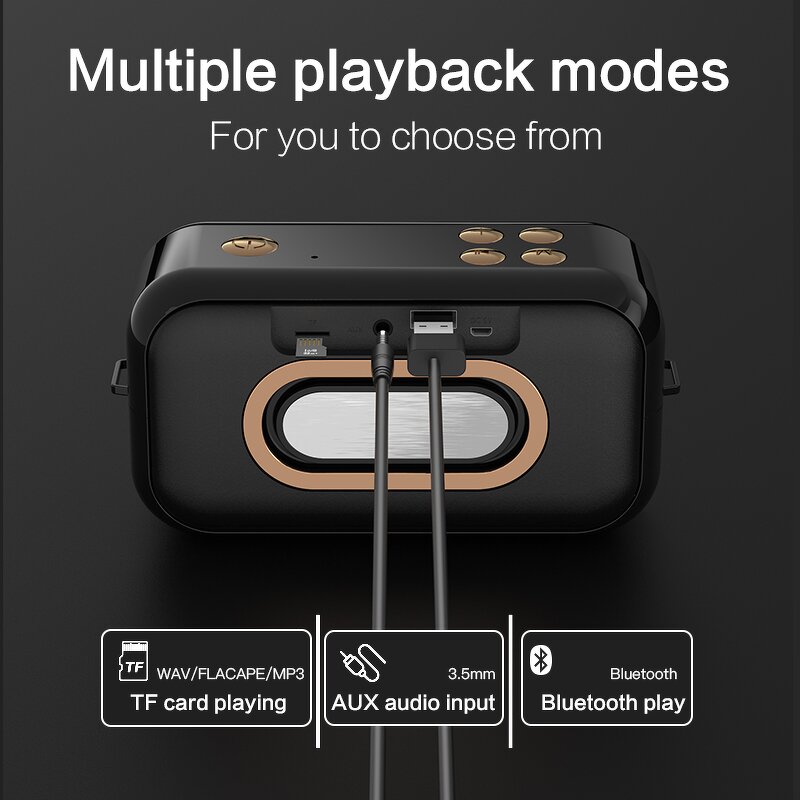 Wireless Music Speaker Manufacturer - Portable Creative Smart High USB & AUX Party Gift for Communication