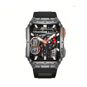 Smart Watch Manufacturer - HD AMOLED Unisex Metal Sports Fitness Chronograph IP68 Waterproof Call Reminder Alarm Clock