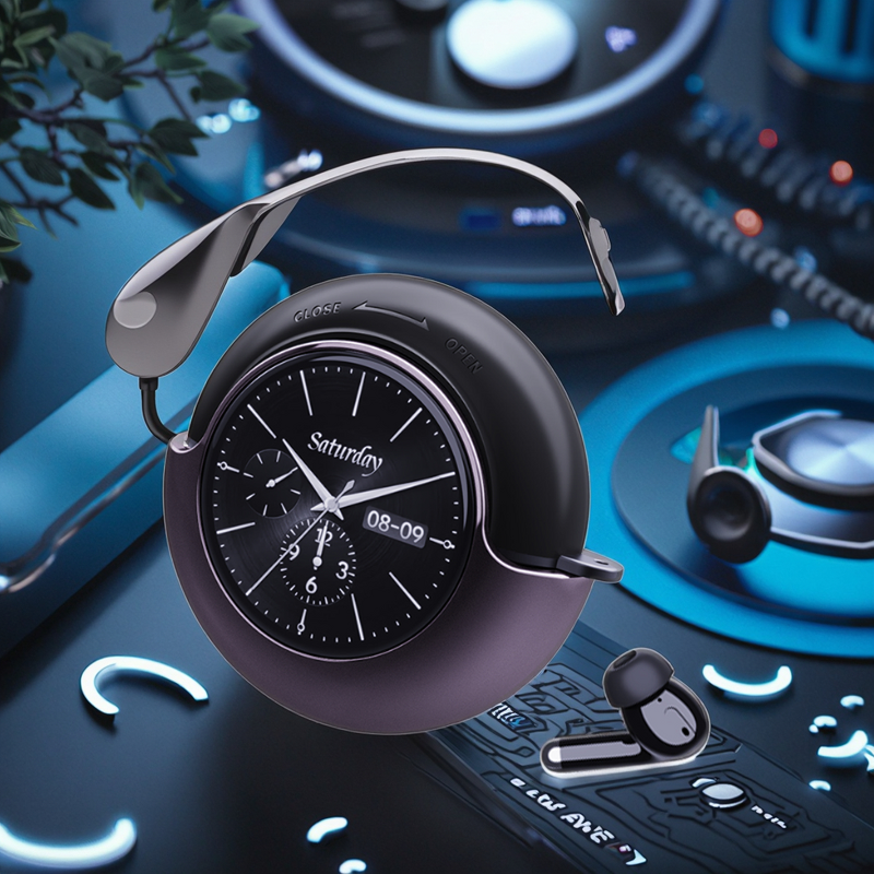 TWS Earbuds Manufacturer - Latest Smart Wireless LCD Touch Screen LED Battery Digital Display Noise Reduction