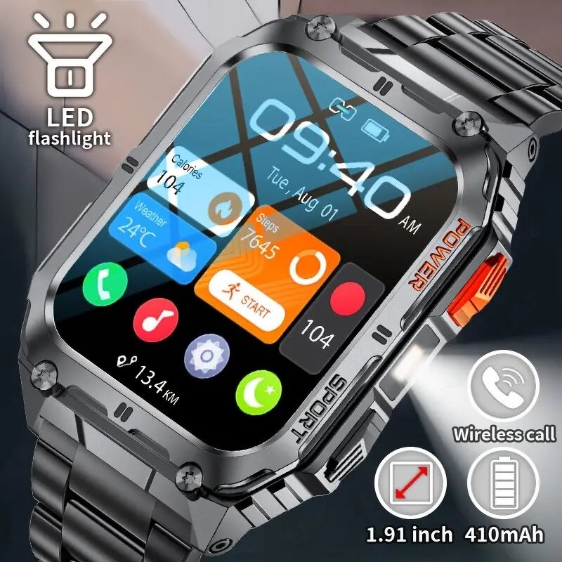 Smart Watch Manufacturer - Ultra-Low Power HD Large AMOLED IP68 Waterproof Chronograph Call Reminder Alarm Clock