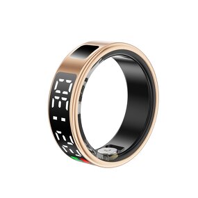 Fitness Tracker Ring Manufacturer - Sleek Design Smart with Advanced Health App Control Touch Durable Steel