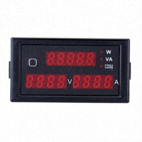 Digital Power Meter - DL69-2048 AC80-300V/0-100A Multi-function Voltmeter Ammeter