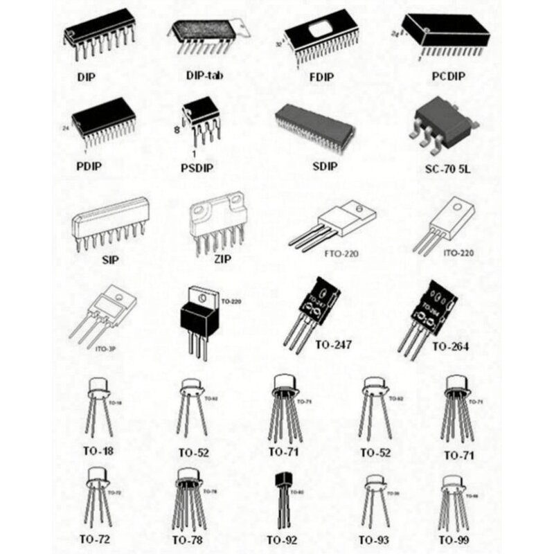 Dip Switch Manufacturer - 5-digit Toggle 2.54MM Lead Pitch Flat Switch