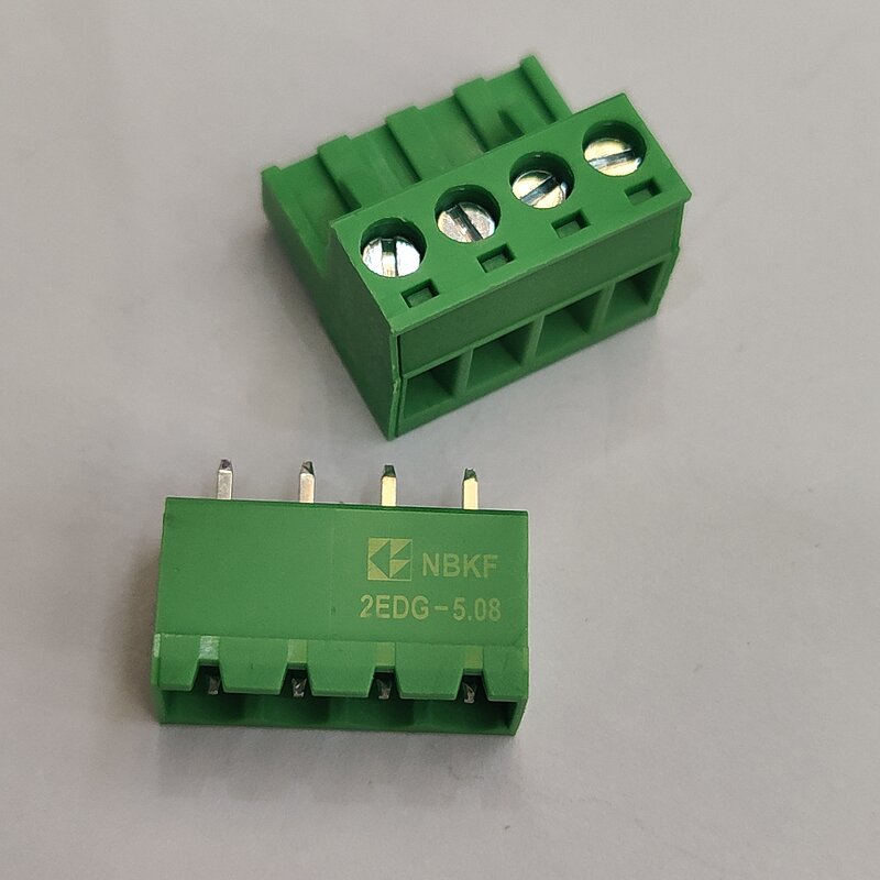 Terminal Block Manufacturer - 4 Poles 5.08mm 2EDGRC-5.0/5.08 Closed R/A Type