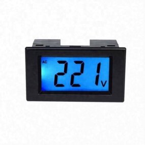 AC Voltmeter Manufacturer - D85-20 Two-wire 220V380V500V LCD Digital Display