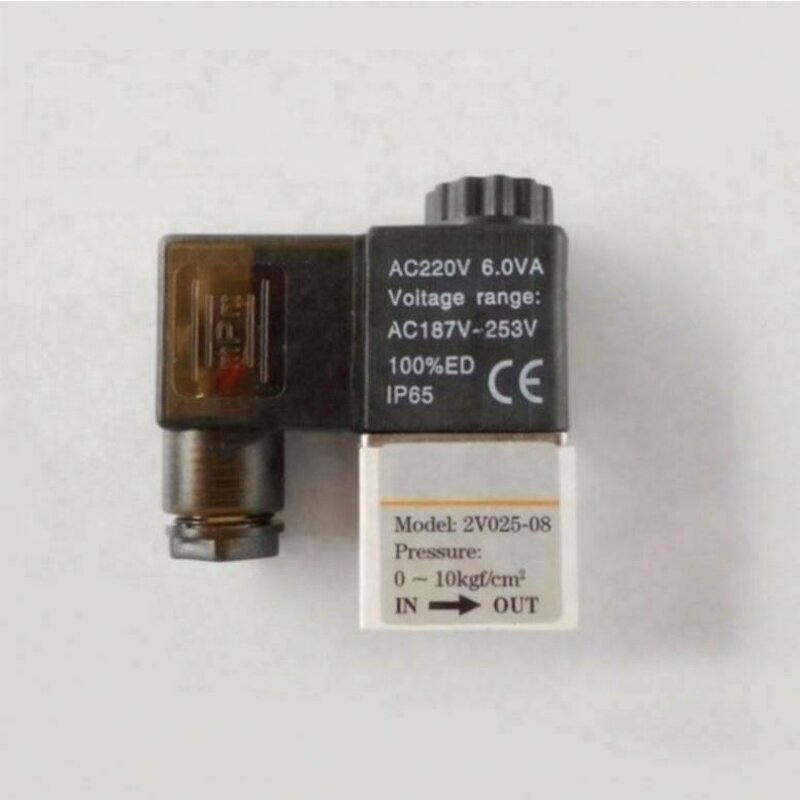 Solenoid Valve - 2 Way 2 Position 1/4" 2V025-08 Pneumatic Air Valve