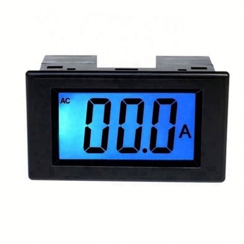 Digital Ammeter - D85-240 LCD AC 400/5A Amp Panel Meter Current Tester