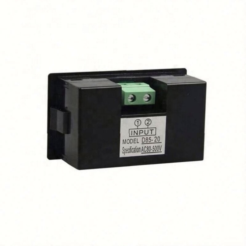 AC Voltmeter Manufacturer - D85-20 Two-wire 220V380V500V LCD Digital Display