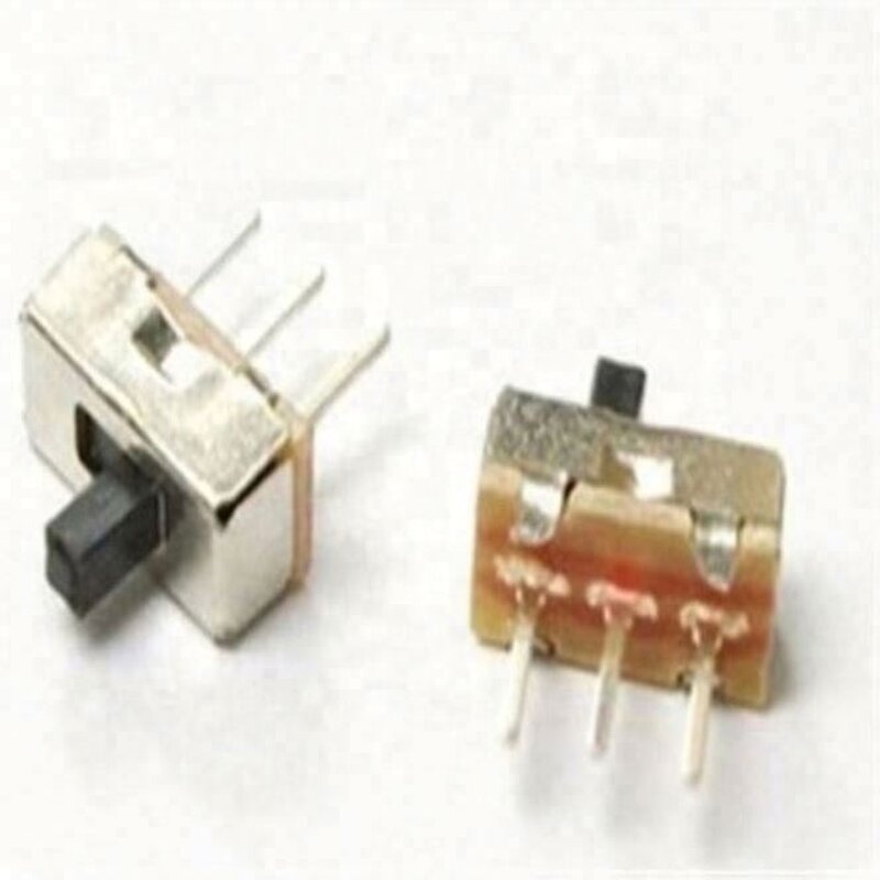 Slide Switch Manufacturer - SS12D00G2 2 Position SPDT 1P2T 3 Pin Vertical