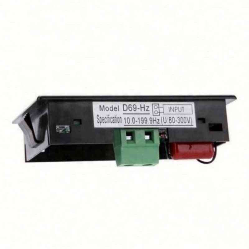Frequency Meter Manufacturer - D69-60 HZ 10-199.9Hz AC80-300V/150-500V Panel