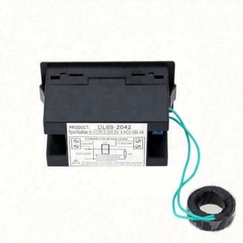 Digital Meter Manufacturer - DL69-2042 100A AC80-300V LED Amp Volt Tester