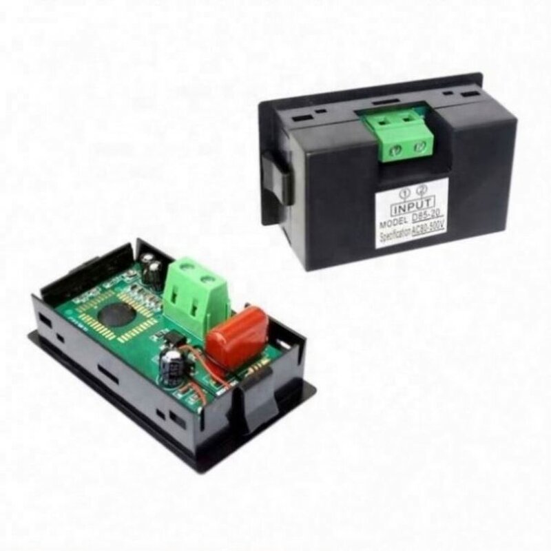 AC Voltmeter Manufacturer - D85-20 Two-wire 220V380V500V LCD Digital Display