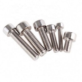 Socket Bolt Manufacturer - M3-M8 Carbon Steel Plated Cylindrical Head 12.9 Grade