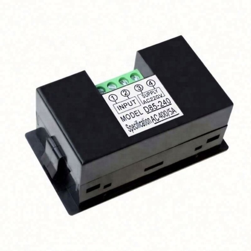 Digital Ammeter - D85-240 LCD AC 400/5A Amp Panel Meter Current Tester