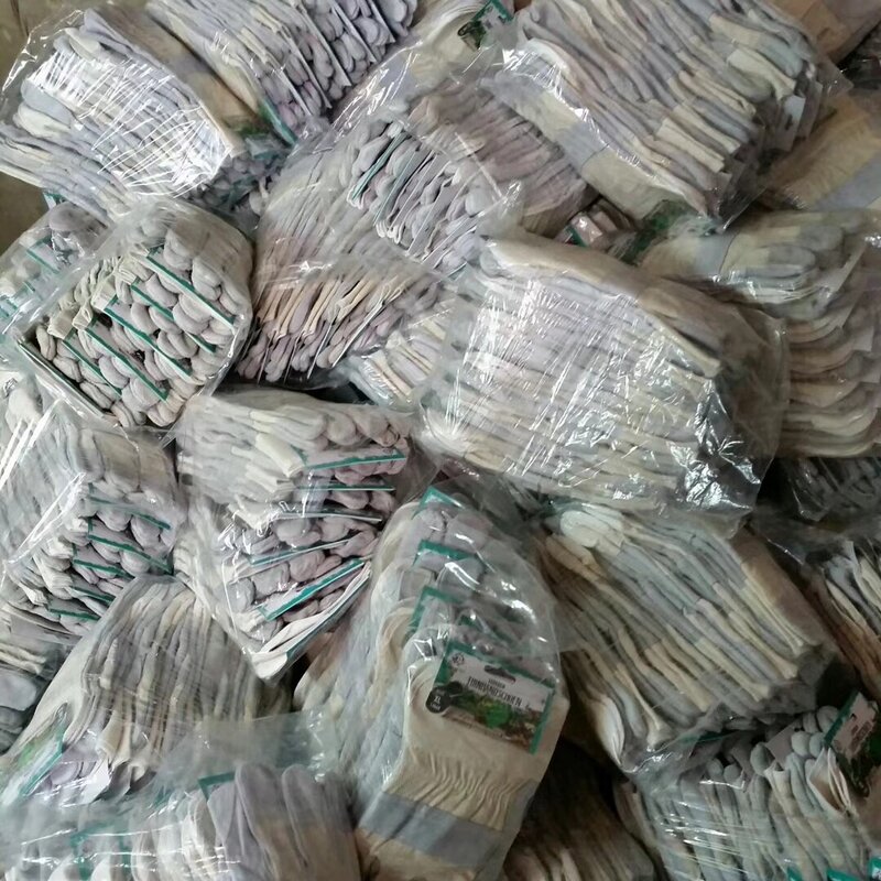 Work Gloves Manufacturer - Swelder 10.5 Inch Unisex Natural Cow Split Leather Canadian