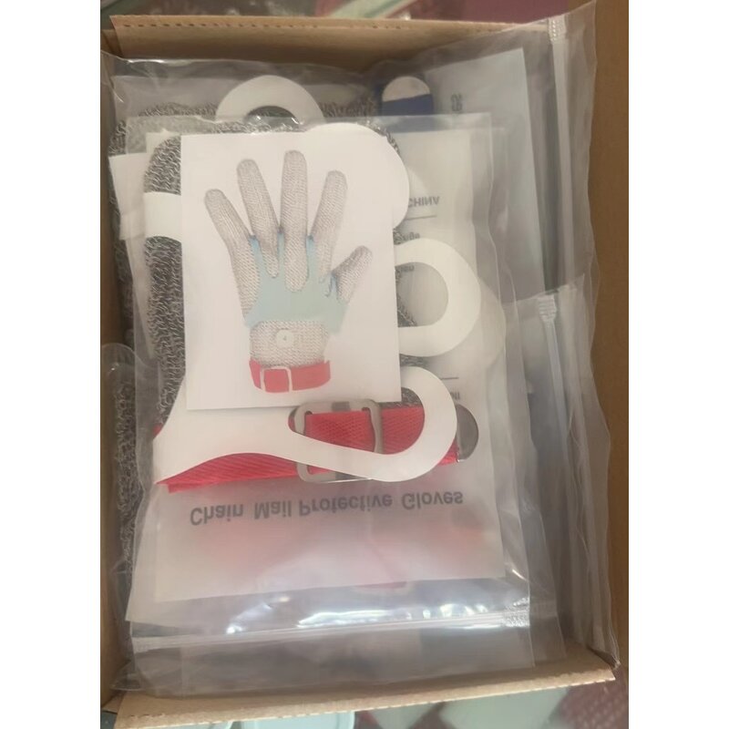 Chainmail Glove Manufacturer - Factory Hot Sale Food Grade Stainless Steel 316 S M L XL