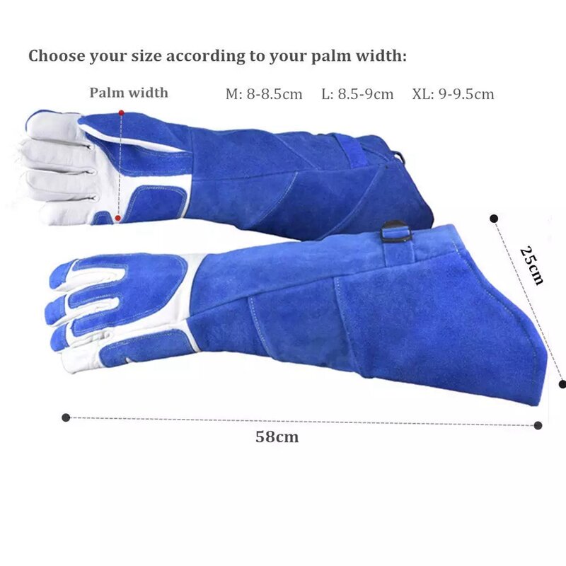 Animal Handling Gloves Manufacturer - Swelder 23inch Premium Dog Train Anti Bite Guanti