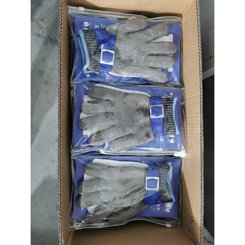 Cut Resistant Gloves Manufacturer - Level 9 Durable Rustproof Stainless Steel Mesh Metal Wire