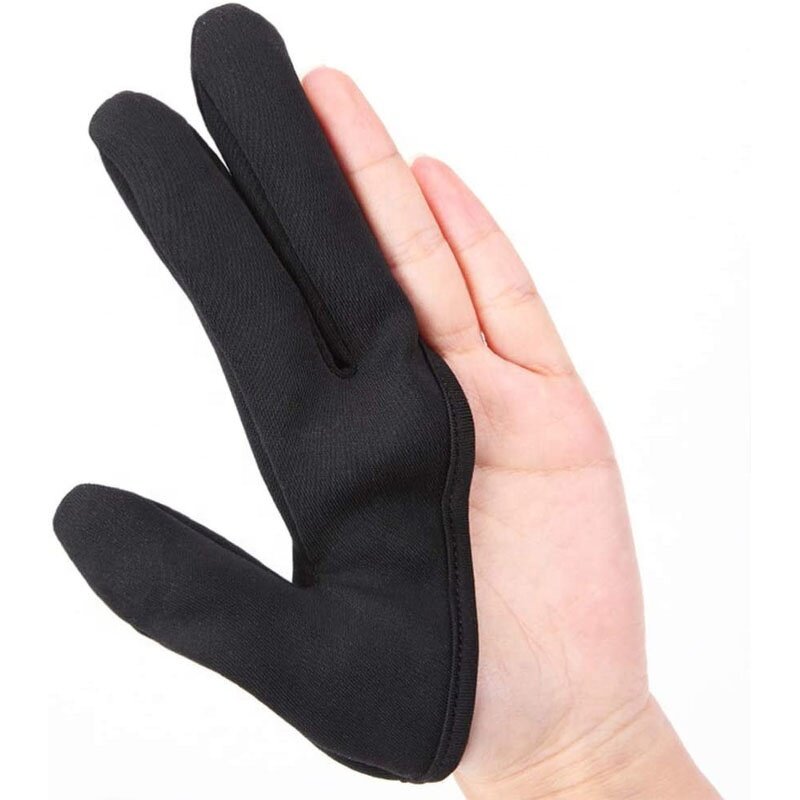 Heat Resistant Gloves Manufacturer - Swelder Barber Hair Styling Curling Perming 3 Finger Mittens Protection