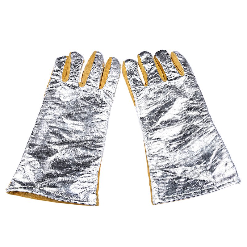 Welding Glove Manufacturer - Swelder 14inch Extreme Heat Resistant Aluminized Reflective