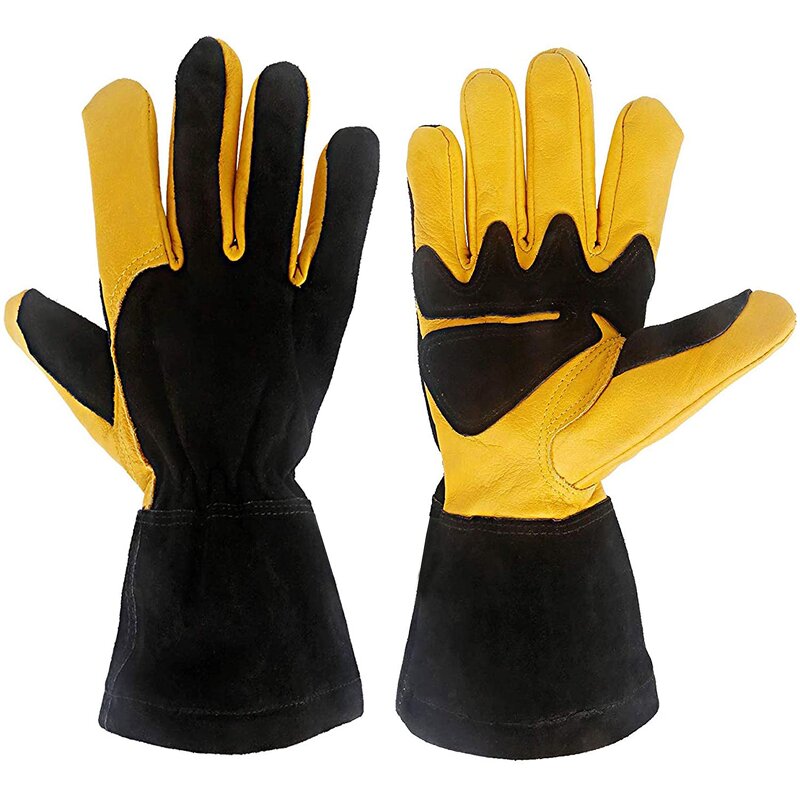 Tig Welding Gloves Manufacturer - Swelder 14inch Premium Palm Thumb Index Finger Reinforced