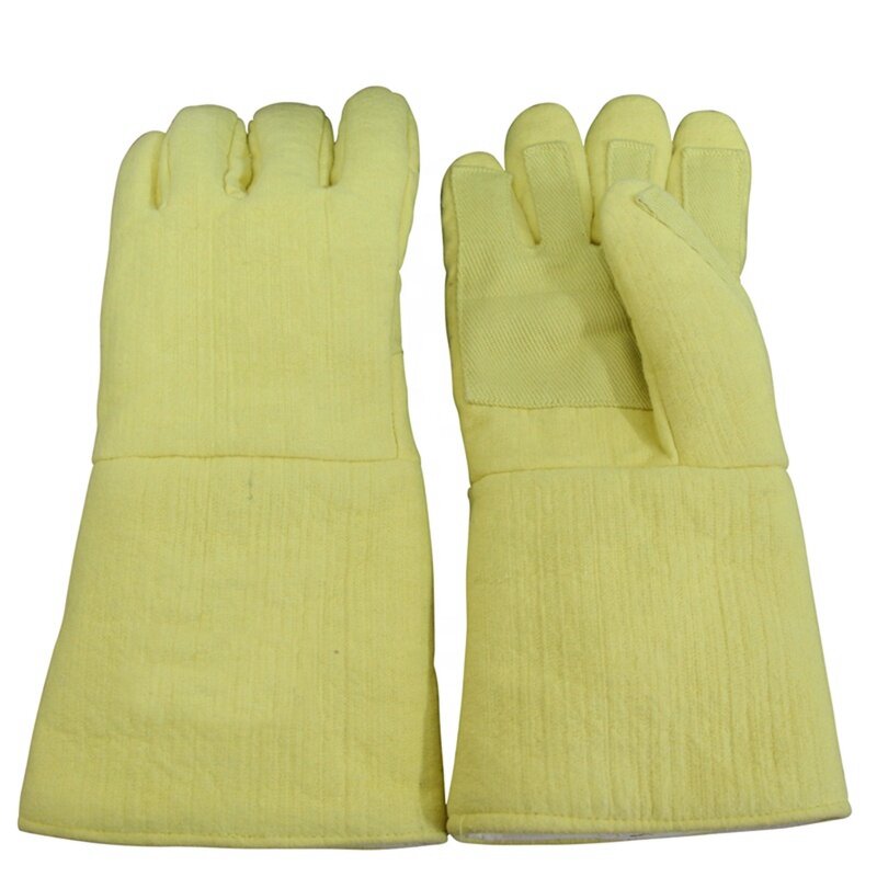 Work Gloves Manufacturer - Swelder Aramid 500°C High Temperature Heat Resistance with Cotton Liner for Furnace