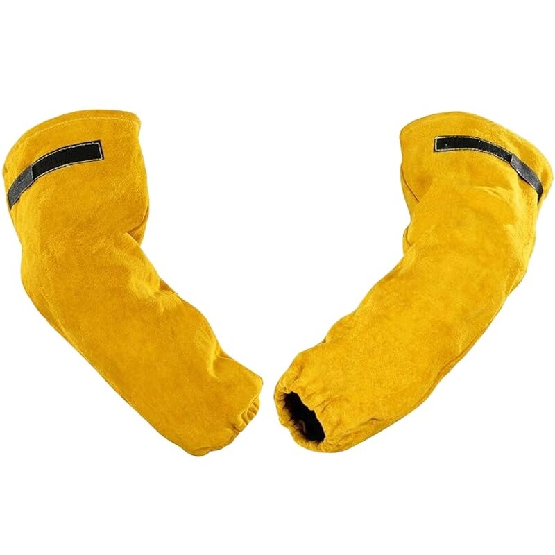 Welding Work Sleeves Manufacturer - SWELDER 2025 New Heat Flame-Resistant Heavy Duty Leather with Kevlar Liner
