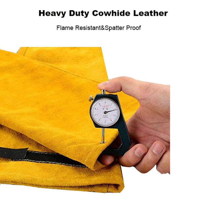 Welding Work Sleeves Manufacturer - SWELDER 2025 New Heat Flame-Resistant Heavy Duty Leather with Kevlar Liner