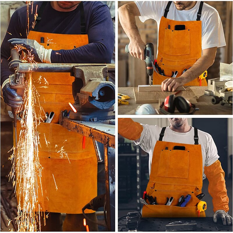 Welding Apron Manufacturer - Swelder 2025 Heat Resistant & Flame Resistant Leather