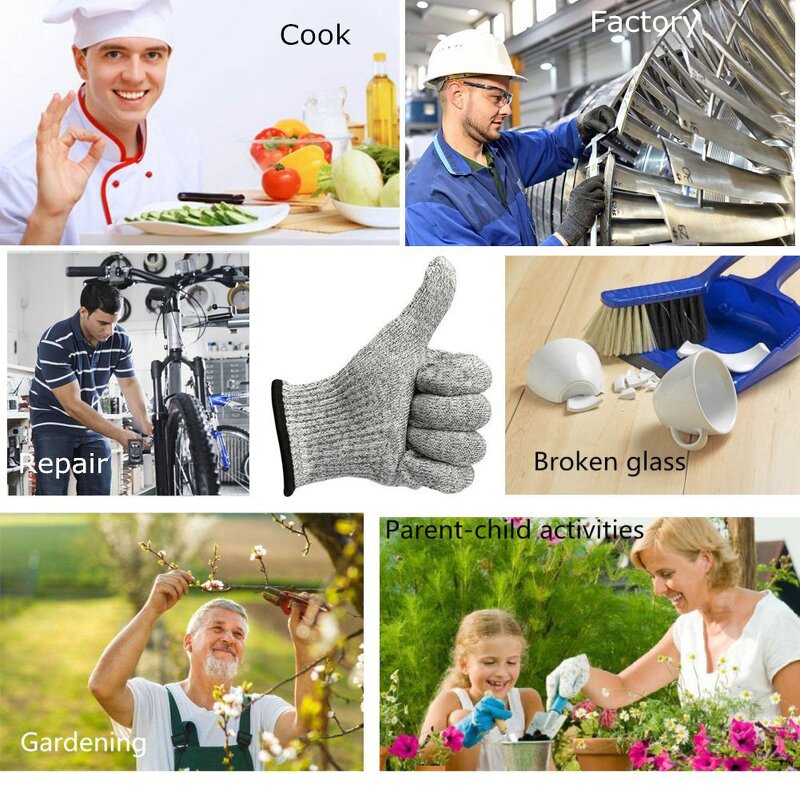 Cut Resistant Gloves Manufacturer - Sunshine HPPE Anti-Cut Level 5 with PU Coated Palm