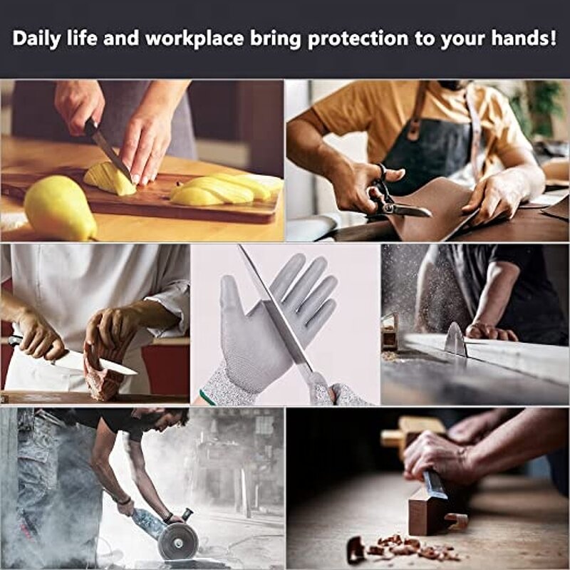 Cut Resistant Gloves Manufacturer - Sunshine Food Grade Guantes Anticorte Level 5