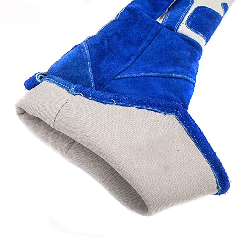 Protective Gloves Manufacturer - SUNSHINE 18inch Pet Handing Cat Holder Anti-bite Scratch Resistant Cow Leather