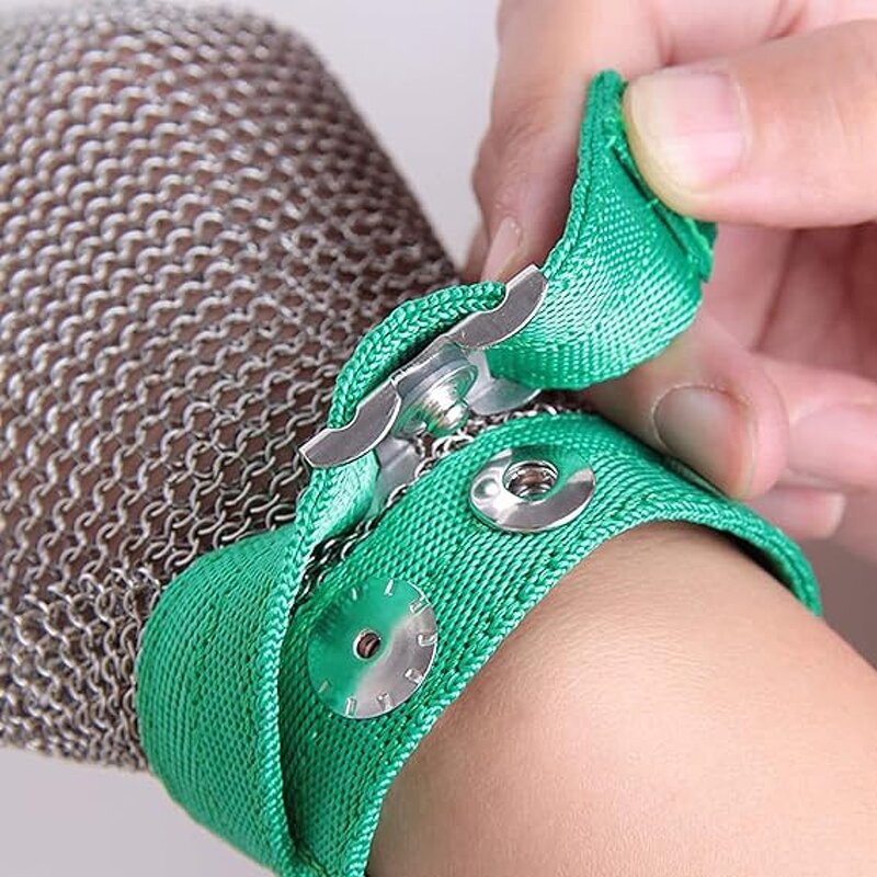 Cut Resistant Glove Manufacturer - SUNSHINE Factory 316L Stainless Wire 3 Fingers Chainmail for Meat Industrial