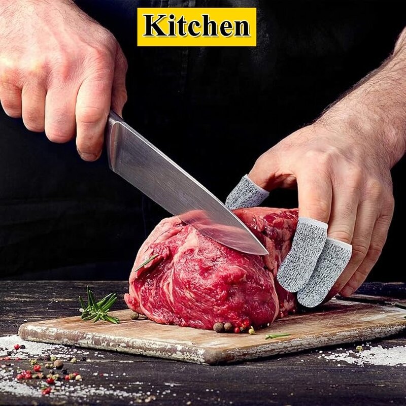 Cut Resistant Protector Guards Manufacturer - SUNSHINE 6CM Thumb Fingers Cots Level 5 Reusable for Gaming Kitchen