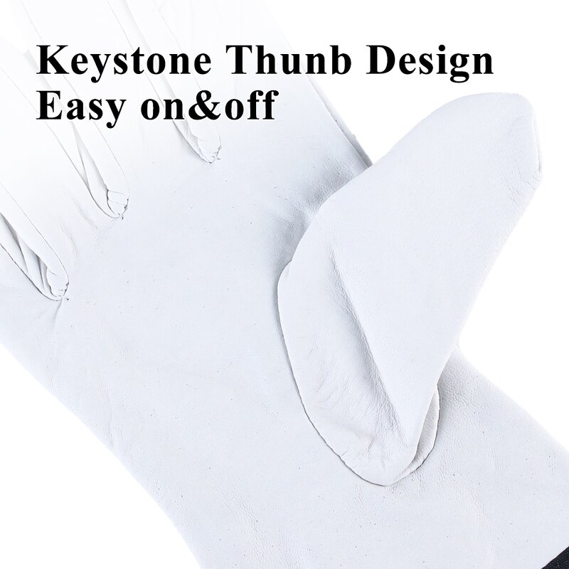 Welding Work Glove Manufacturer - Swelder 2025 Hot Sale CE 9inch 10inch Soft Goatskin Leather