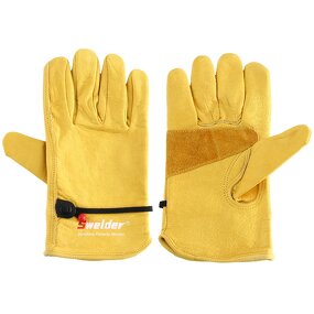 Work Gloves Manufacturer - Swelder 2024 Premium 10inch Goatskin Leather for General Work Gardening Welding