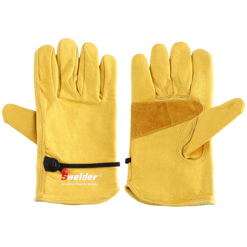 Work Gloves Manufacturer - Swelder 2024 Premium 10inch Goatskin Leather for General Work Gardening Welding