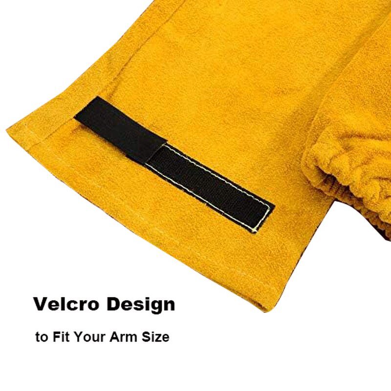 Welding Work Sleeves Manufacturer - SWELDER 2025 New Heat Flame-Resistant Heavy Duty Leather with Kevlar Liner